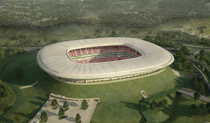 Volcano Stadium in Guadalajara